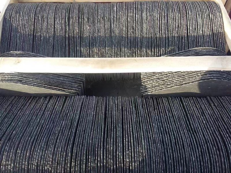Black slate packing